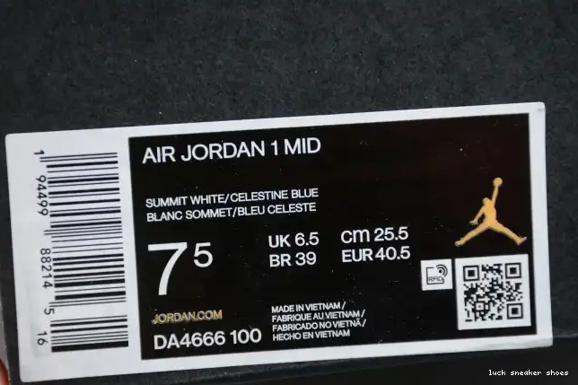 Rep LUCY Mixed Mid 1 Textures DA4666-100 Blue Jordan Air 0524